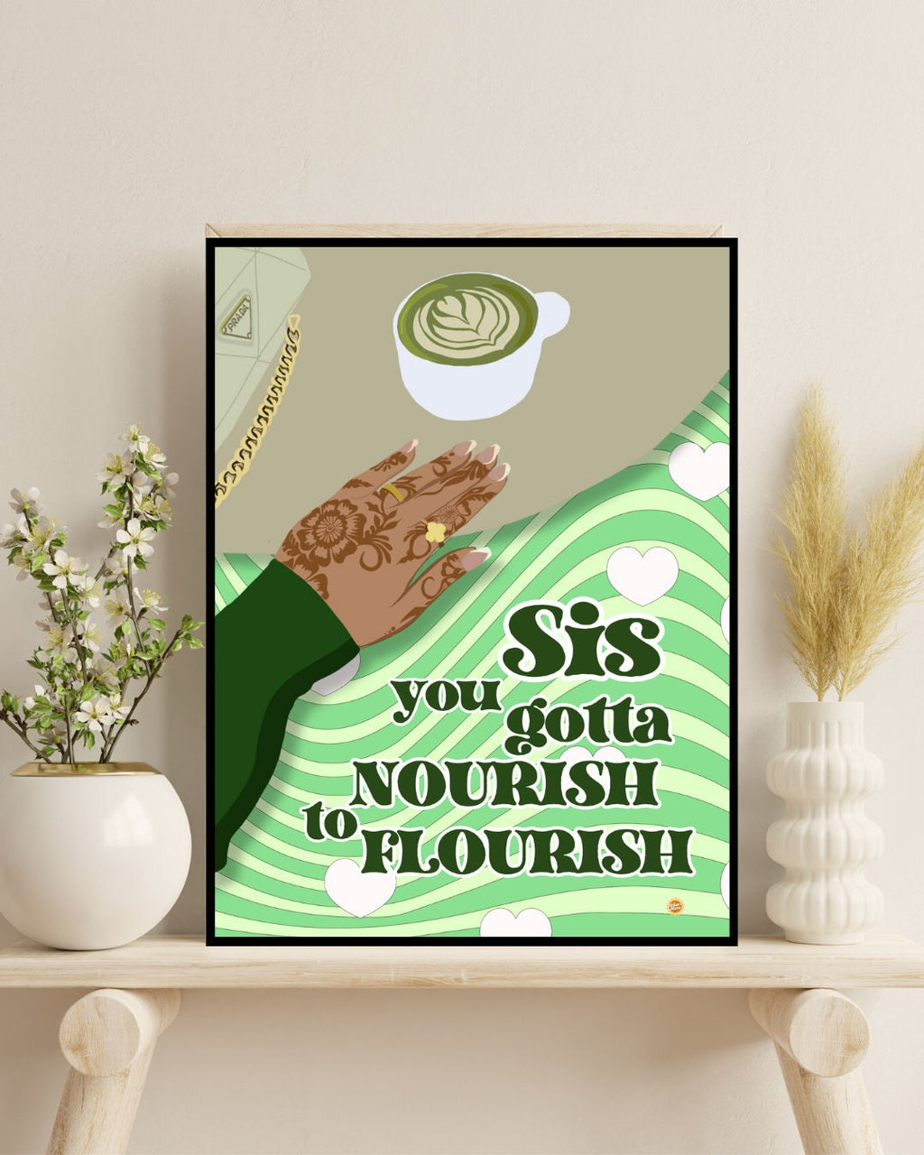 Nourish To Flourish Art Print