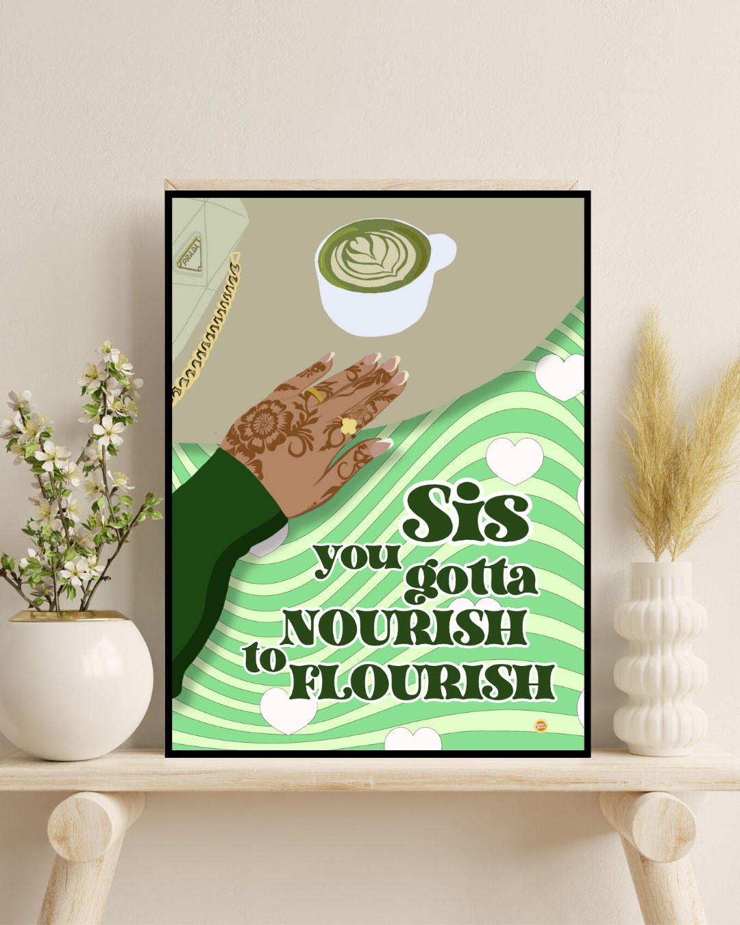 Nourish To Flourish Art Print