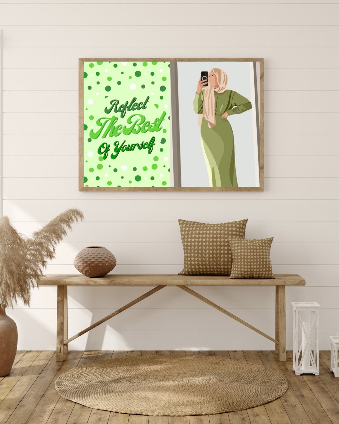 Reflect The Best Version Of Yourself Art Print