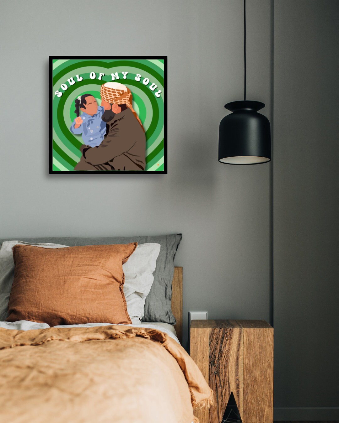 Khaled Nabhan 'Soul of My Soul' Palestinian Art Print