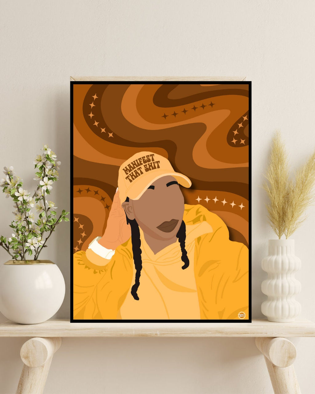 Manifest That Sh*t Art Print