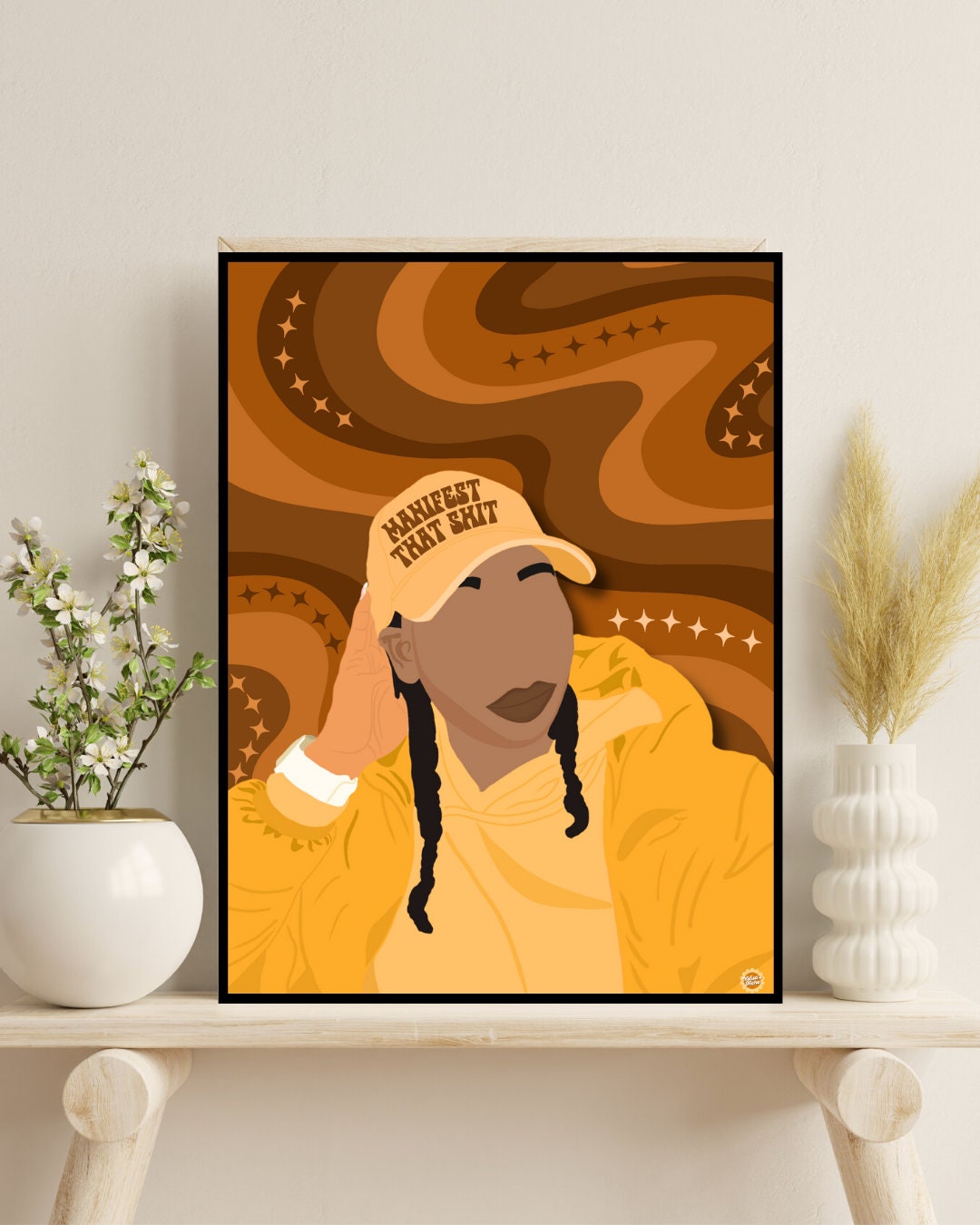 Manifest That Sh*t Art Print
