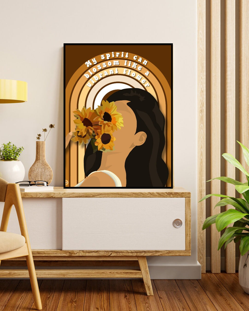 Vibrant Flower Art Print