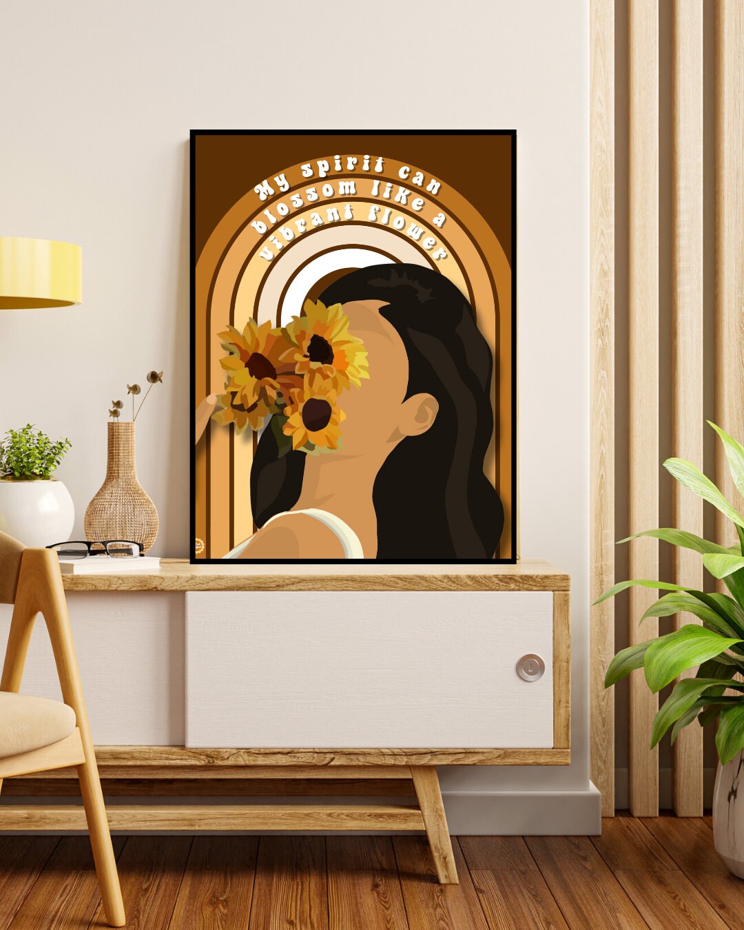 Vibrant Flower Art Print
