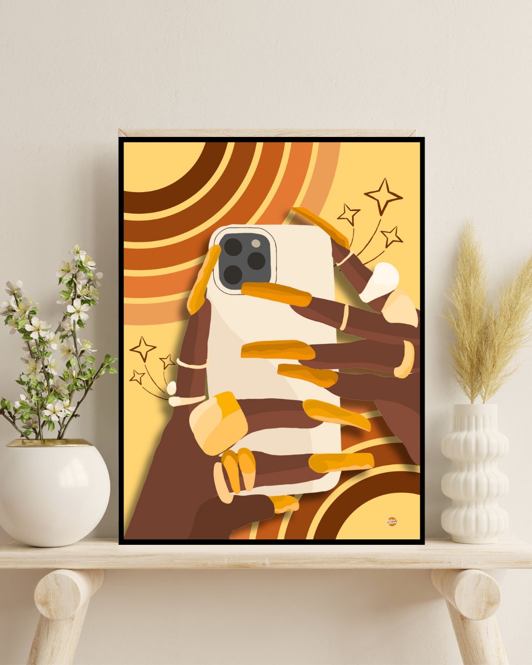 Luxury Melanin Art Print