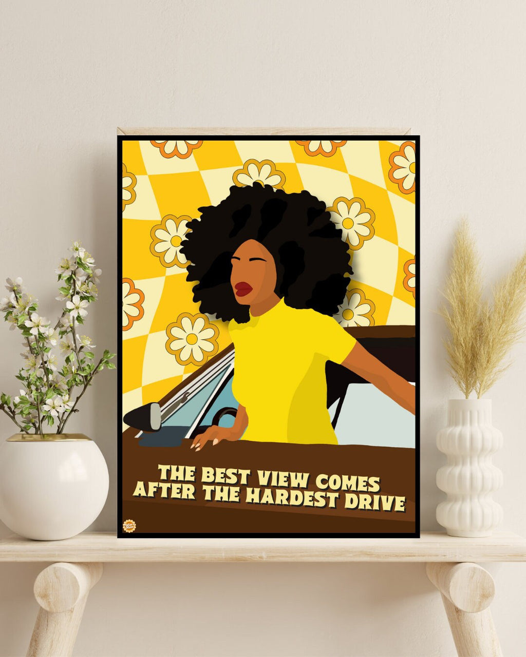 The Hardest Drive Art Print