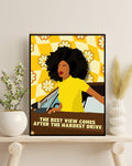 The Hardest Drive Art Print
