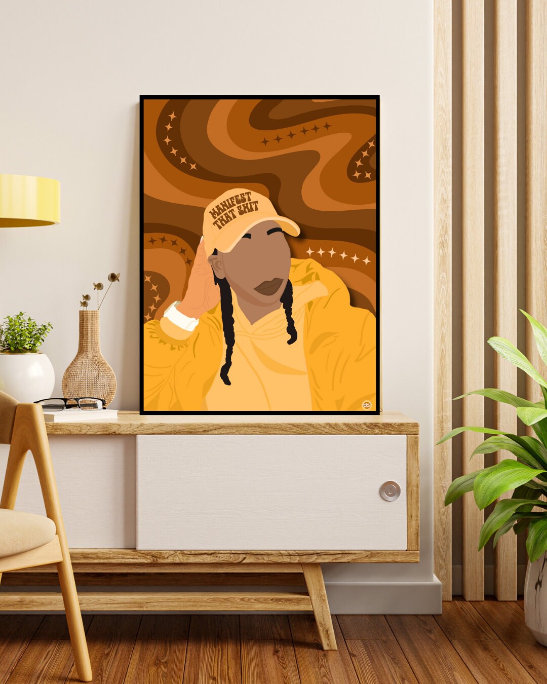 Manifest That Sh*t Art Print