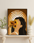 Vibrant Flower Art Print