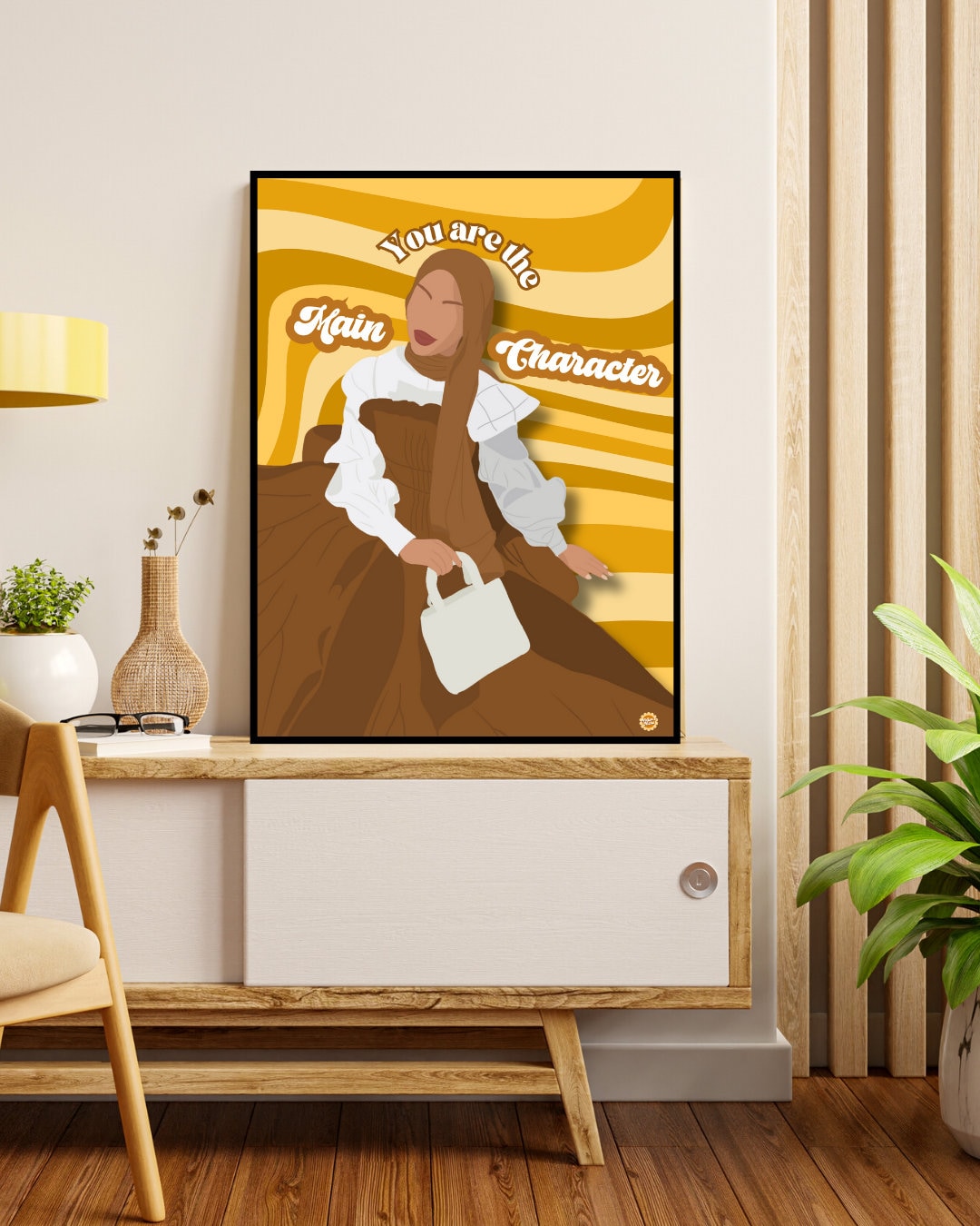 Main Character Art Print