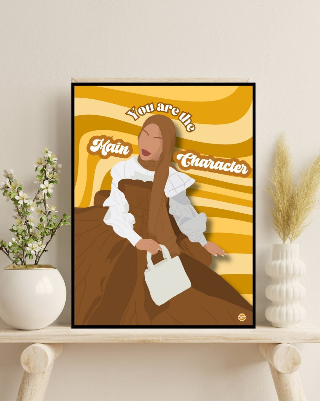 Main Character Art Print
