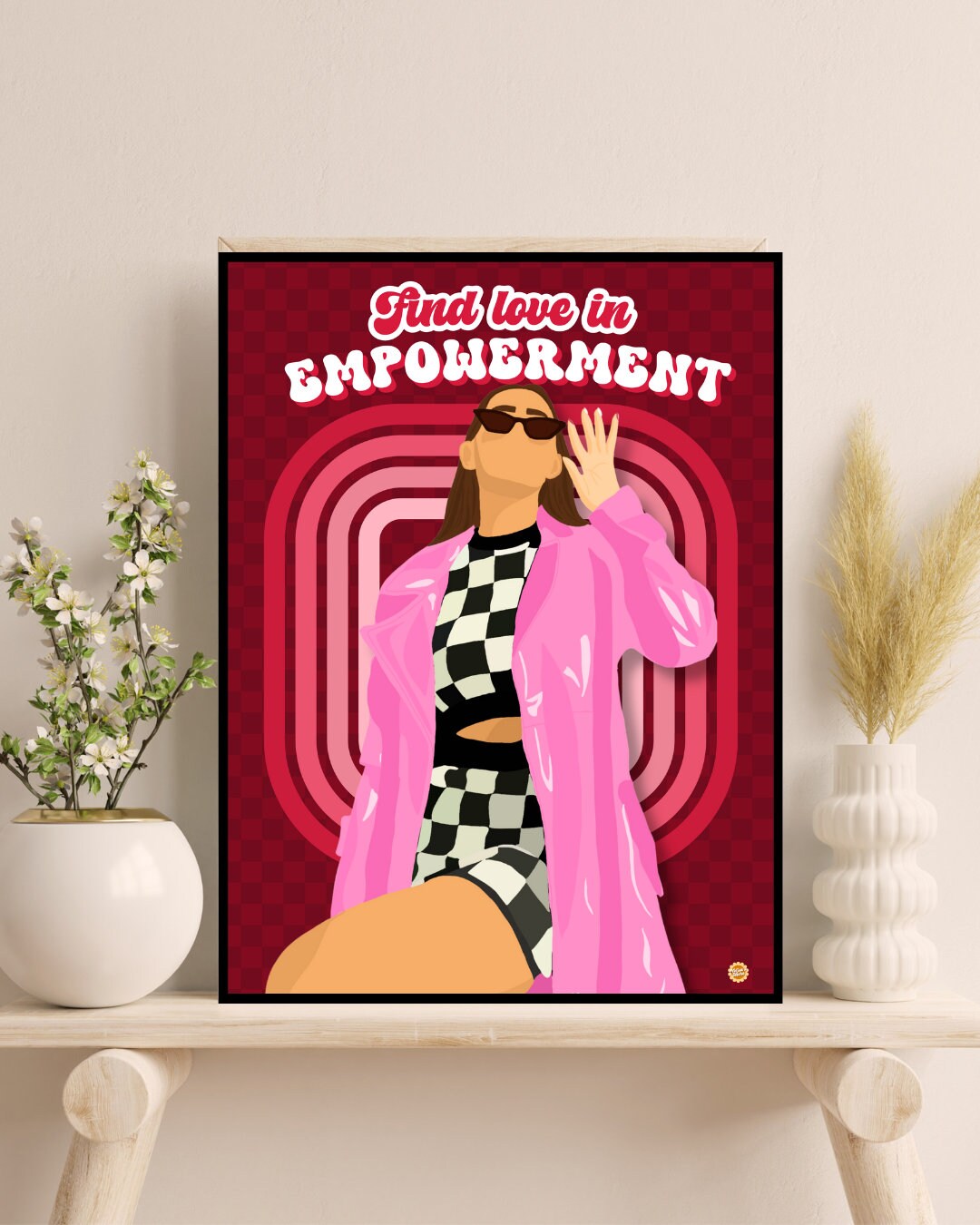 Find Love In Empowerment Art Print