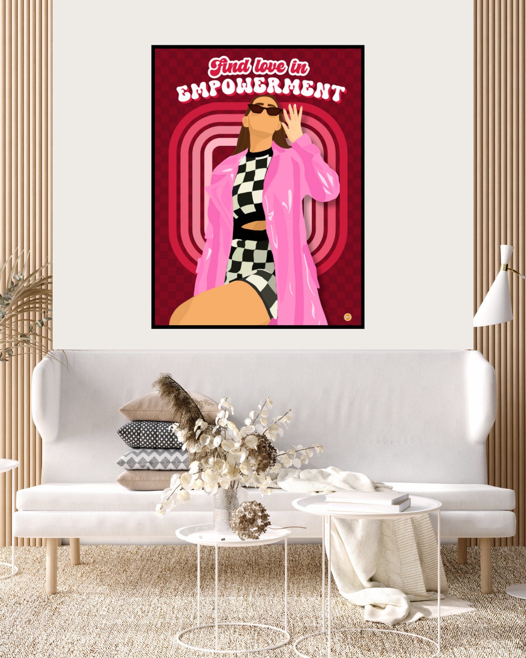 Find Love In Empowerment Art Print