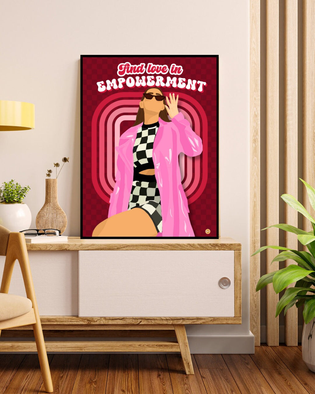 Find Love In Empowerment Art Print