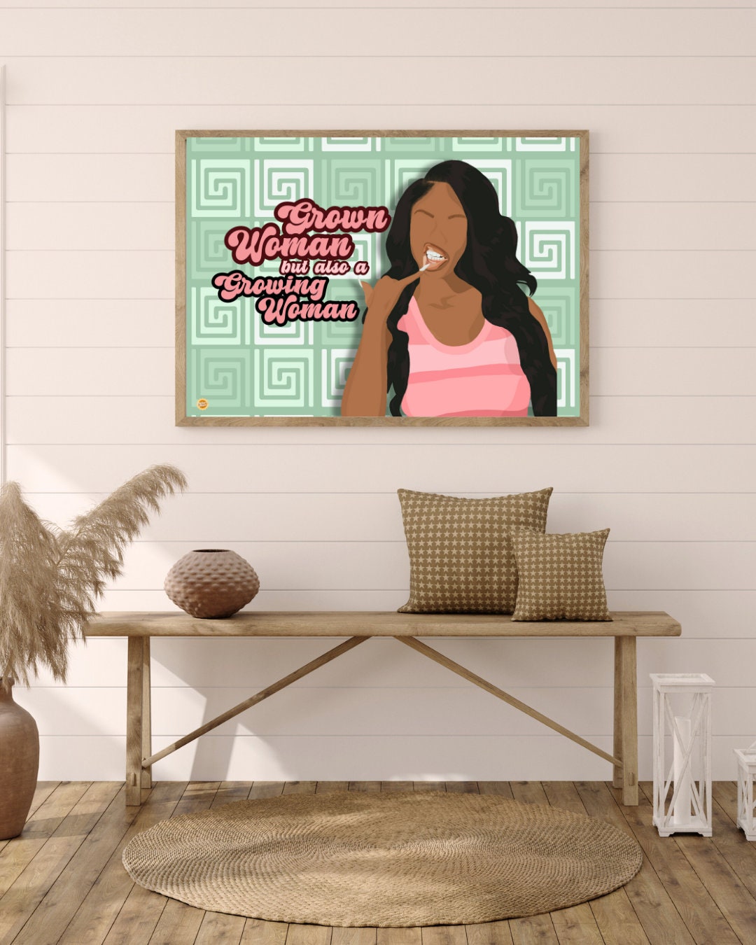 Grown Woman But Also A Growing Woman Art Print
