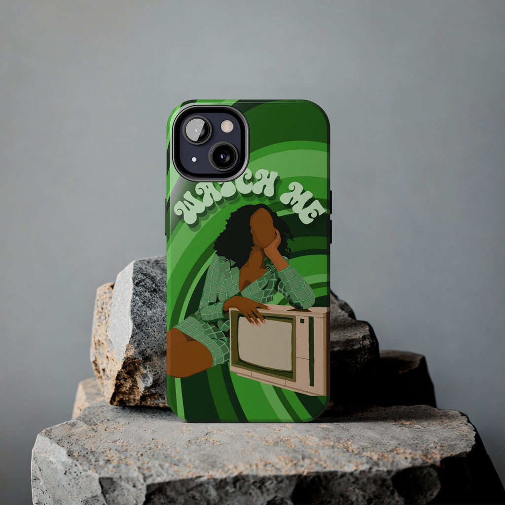 Watch Me Protective Phone Case