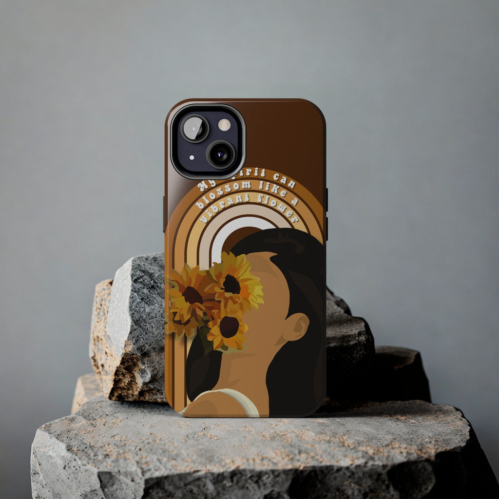 Vibrant Flower Protective Phone Case