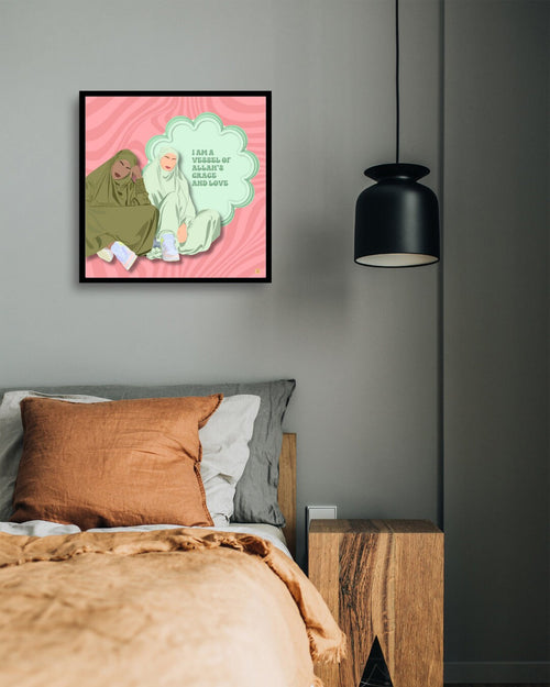 Allah's Grace And Love Art Print