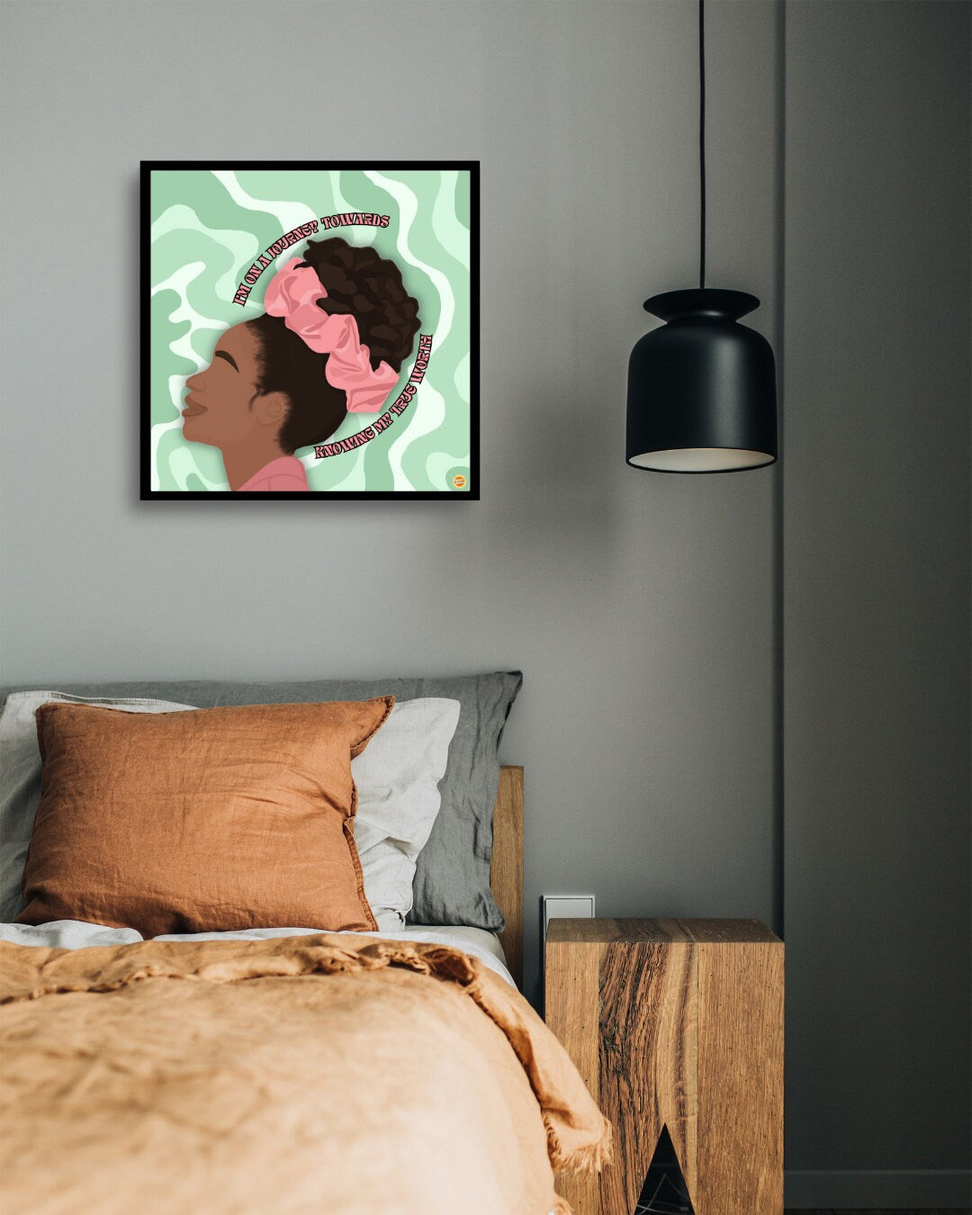 Knowing My True Worth Art Print