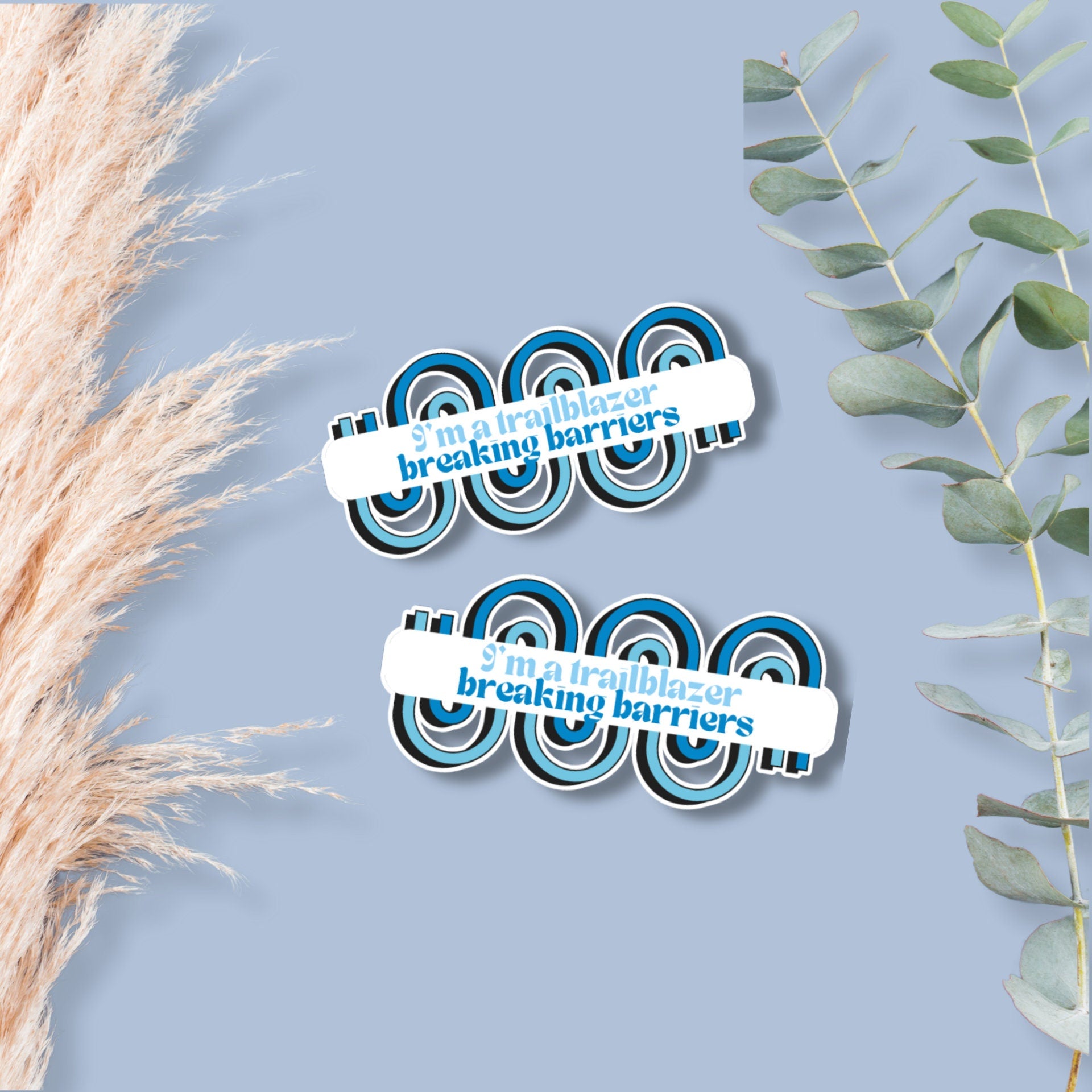 Trailblazer Breaking Barriers Matte Sticker