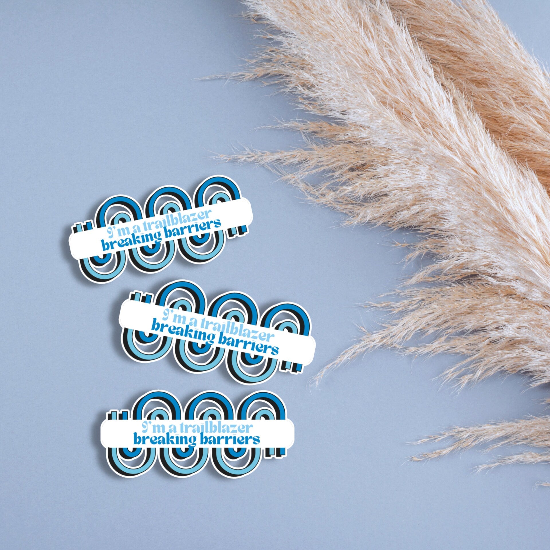 Trailblazer Breaking Barriers Matte Sticker
