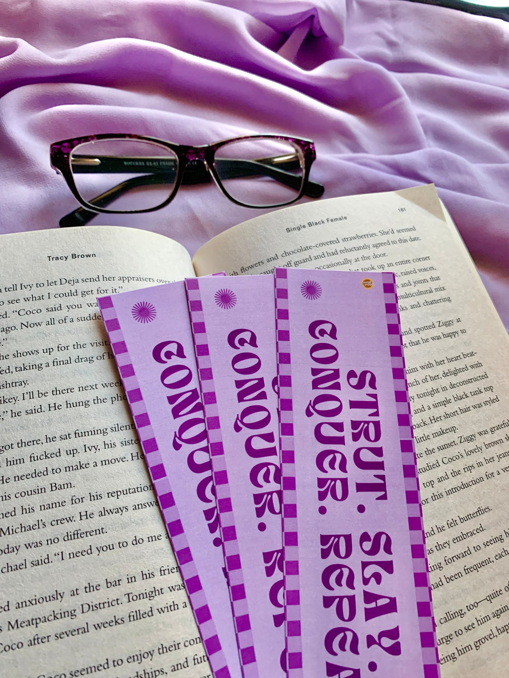 Strut and Slay Bookmark