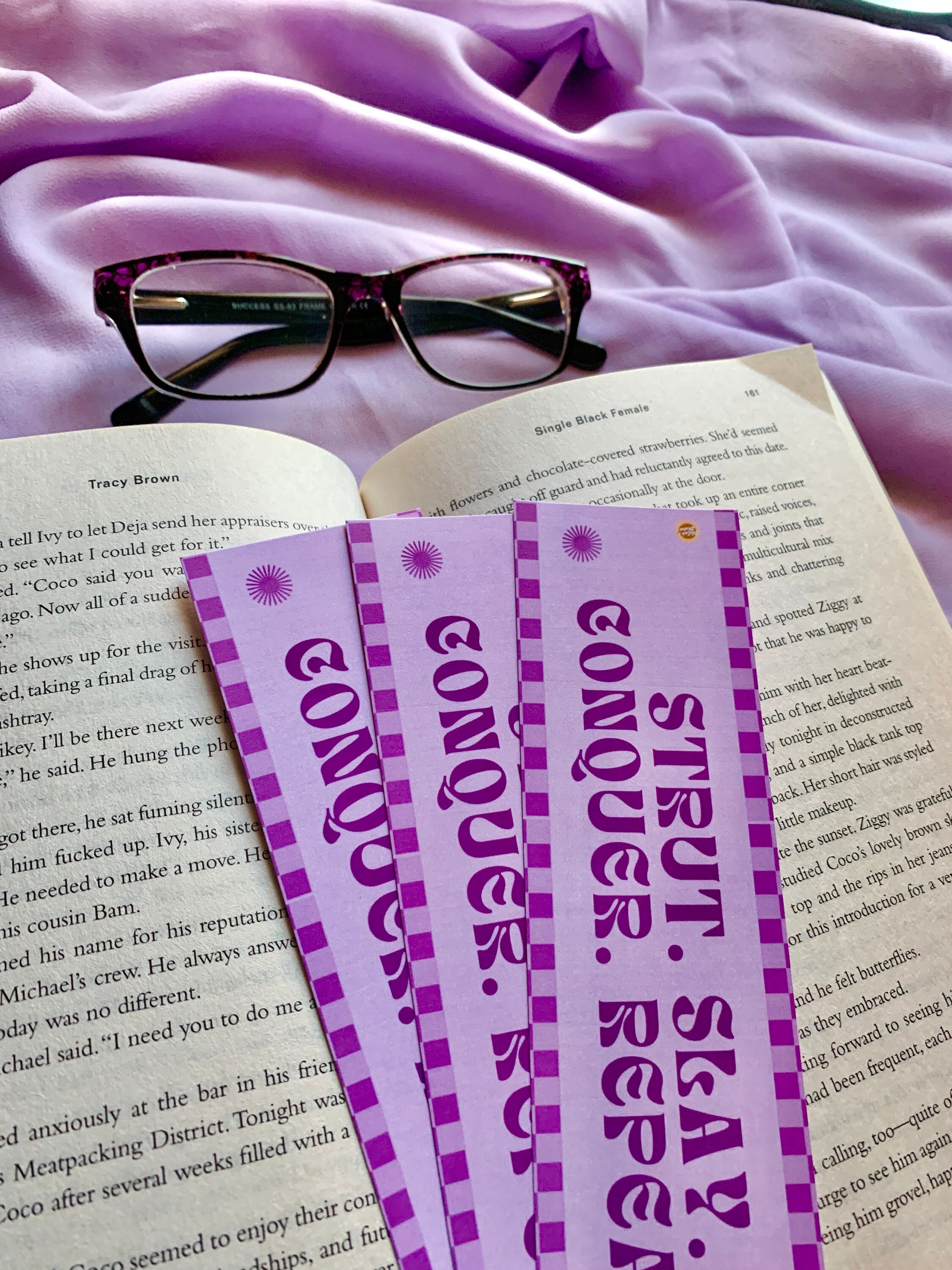 Strut and Slay Bookmark