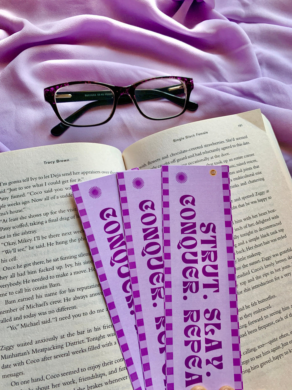 Strut and Slay Bookmark