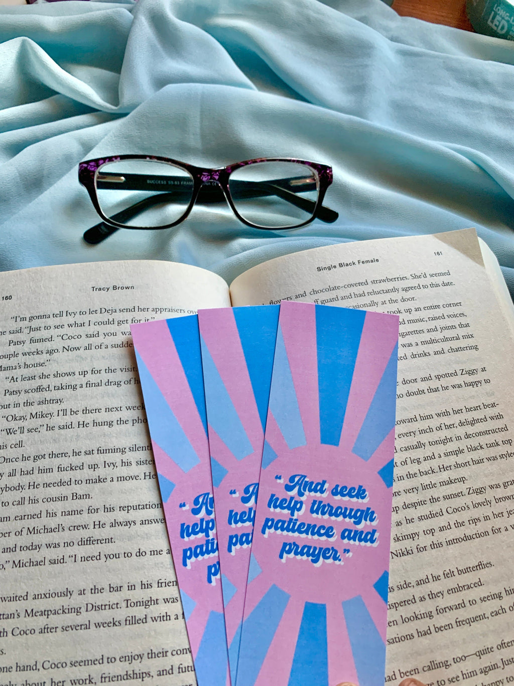 Patience and Prayer Bookmark