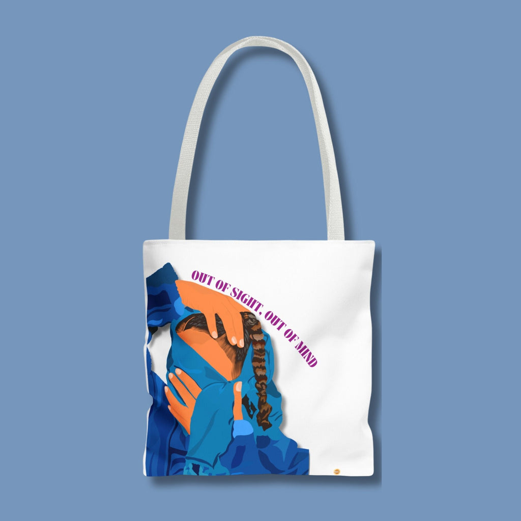 Out Of Sight, Out Of Mind Cotton Tote Bag