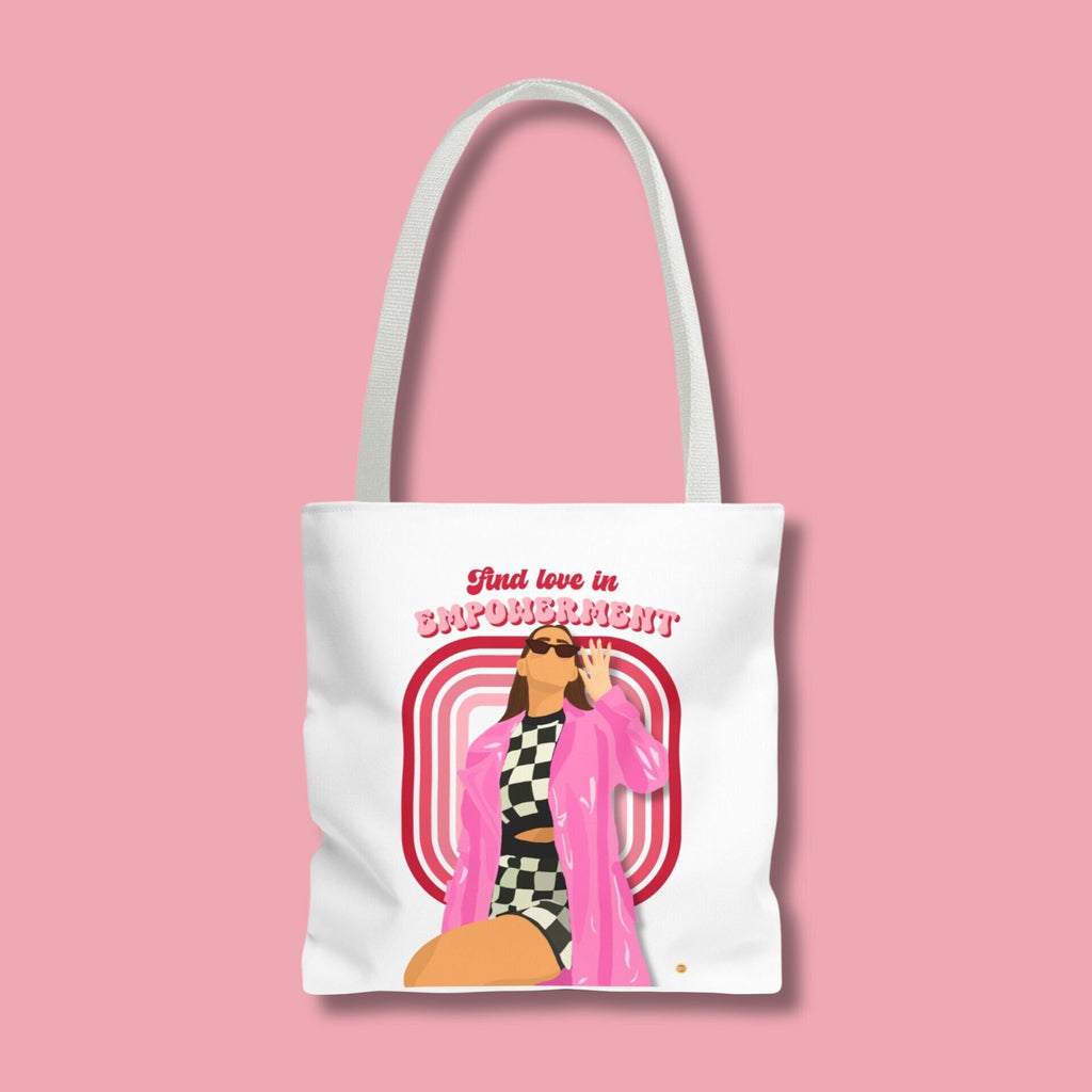 Find Love In Empowerment Cotton Tote Bag