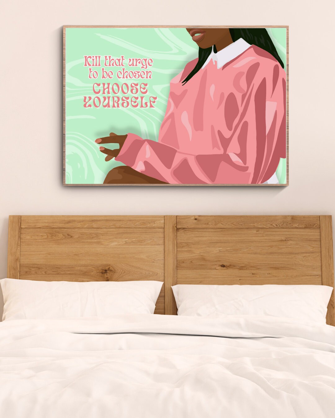 Kill That Urge To Be Chosen, Choose Yourself Art Print