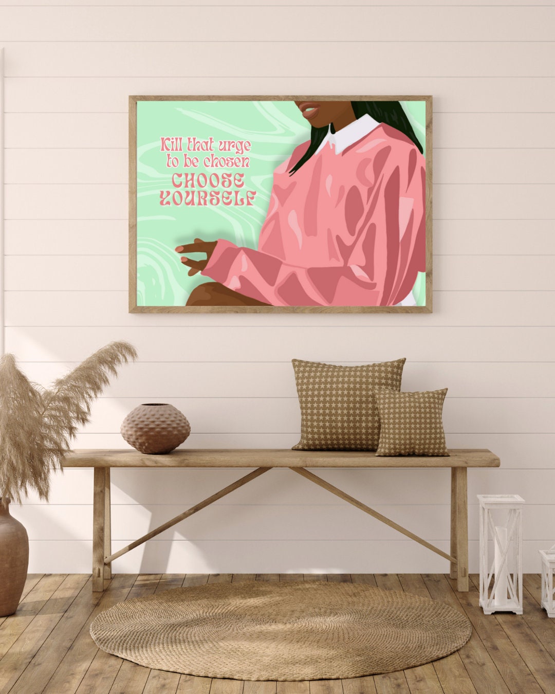Kill That Urge To Be Chosen, Choose Yourself Art Print