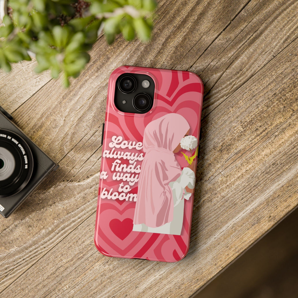 Love Blooms Protective Phone Case