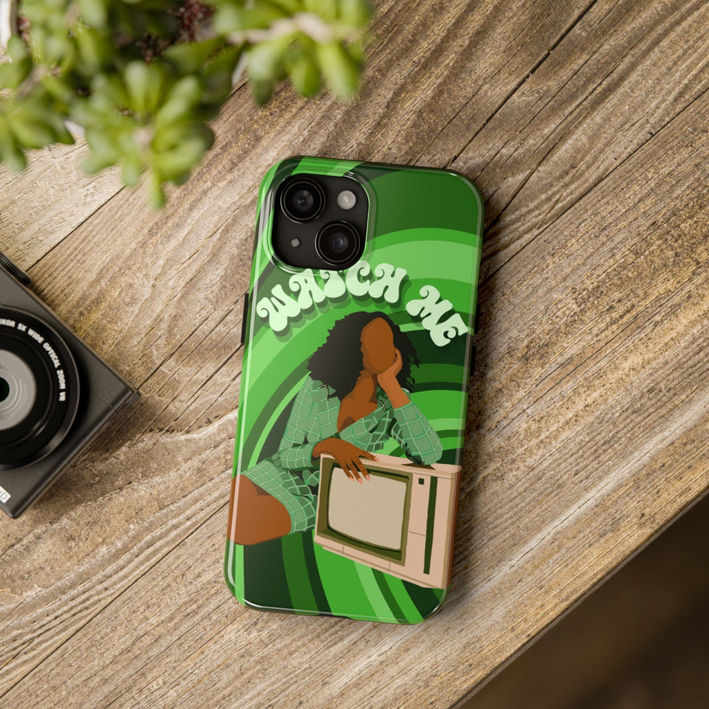 Watch Me Protective Phone Case