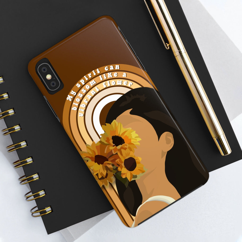 Vibrant Flower Protective Phone Case