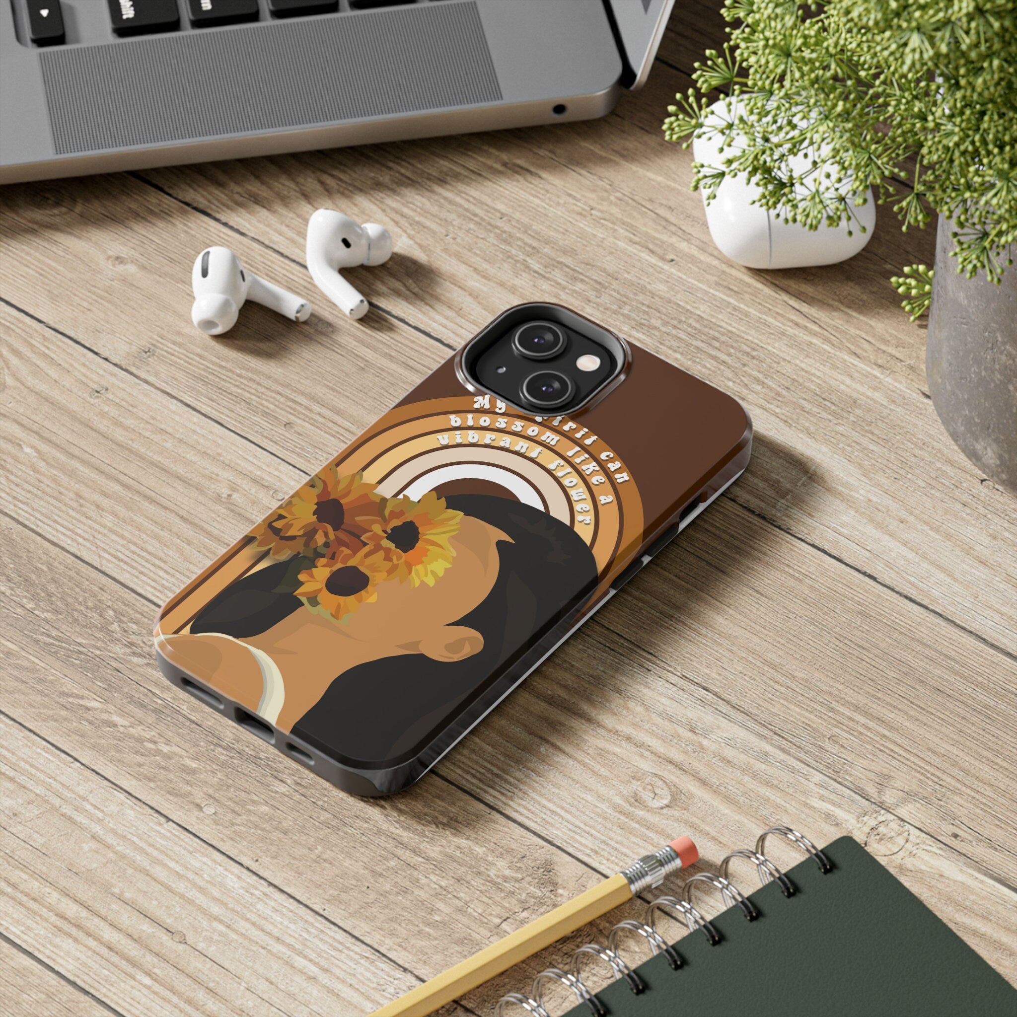 Vibrant Flower Protective Phone Case
