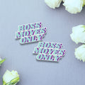 Boss Moves Only Matte Sticker