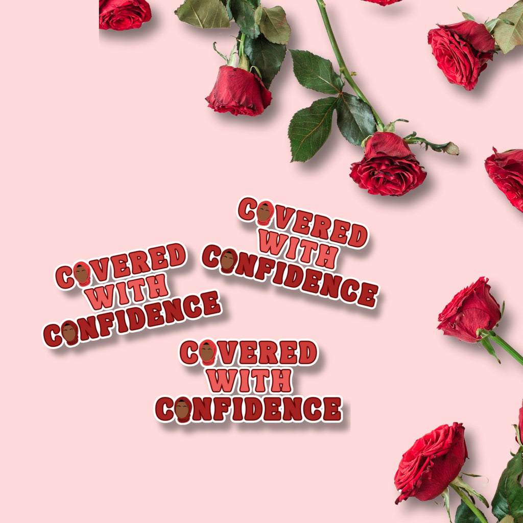 Covered With Confidence Matte Sticker