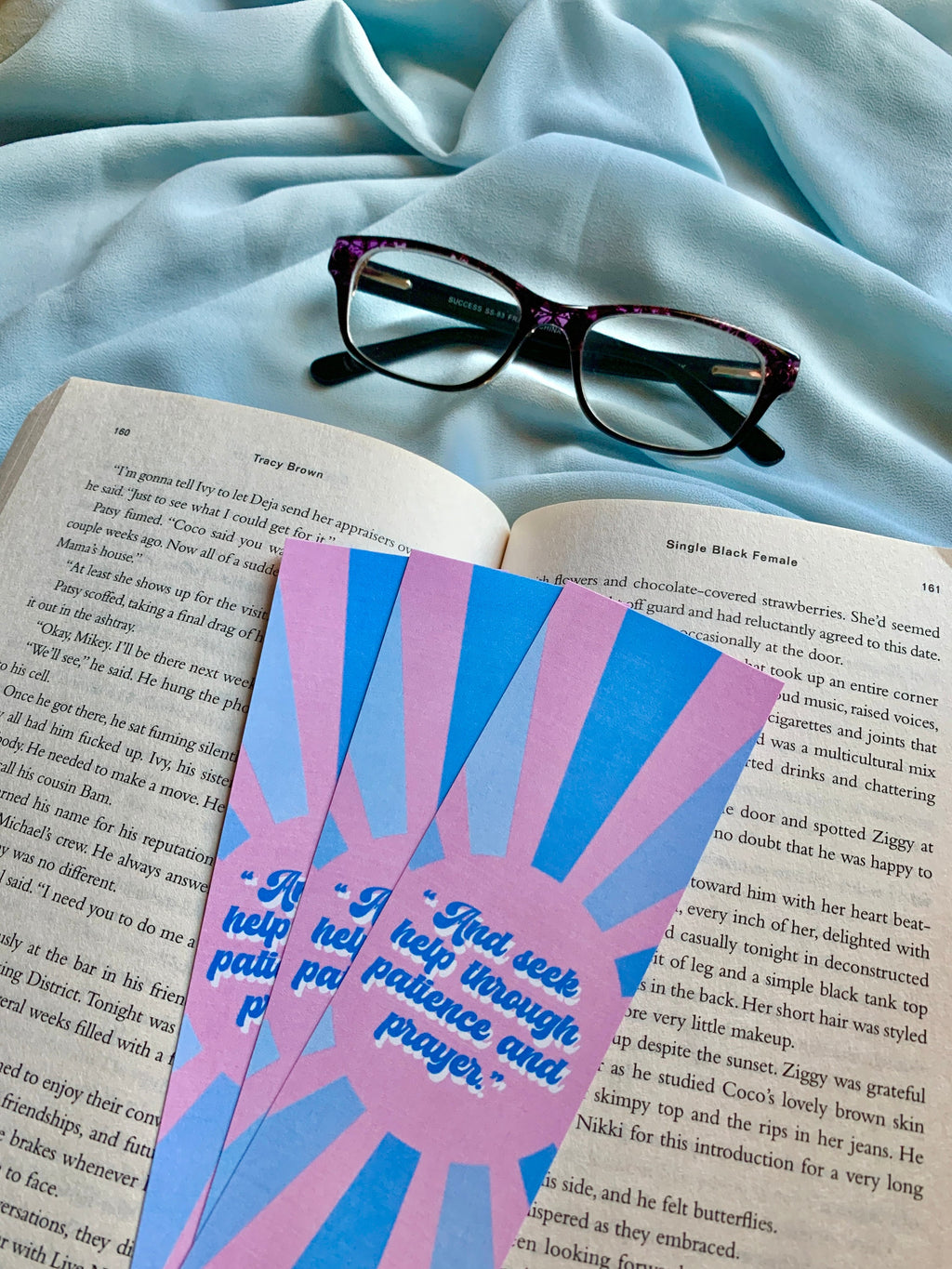 Patience and Prayer Bookmark