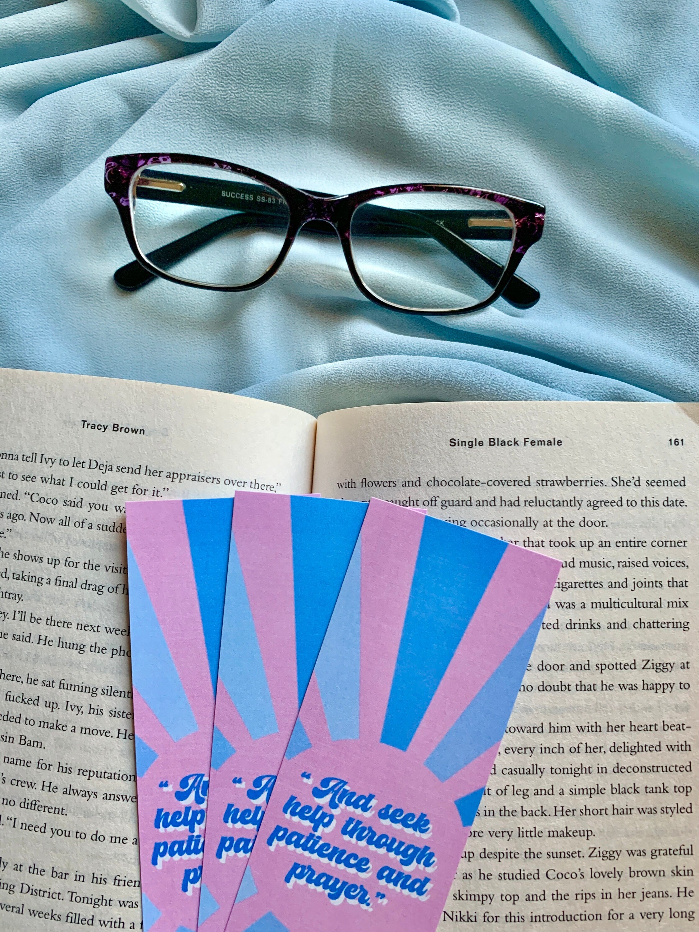 Patience and Prayer Bookmark