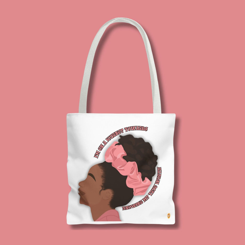 Knowing My True Worth Cotton Tote Bag