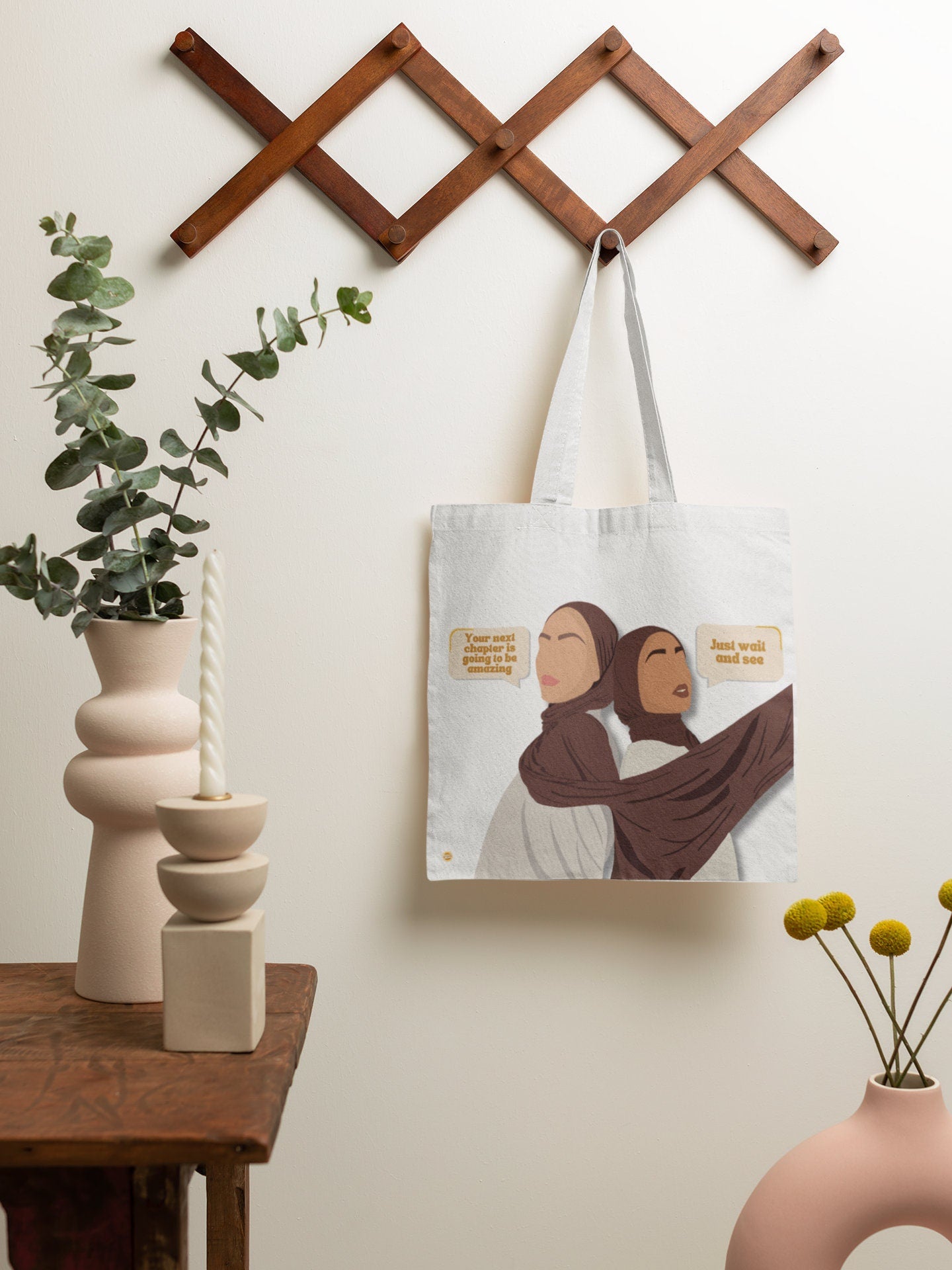 Your Next Chapter Cotton Tote Bag