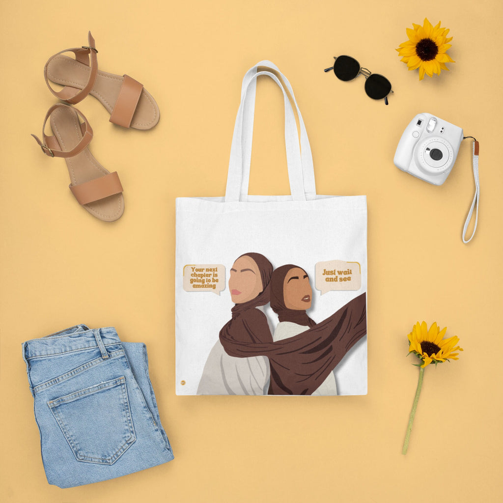 Your Next Chapter Cotton Tote Bag