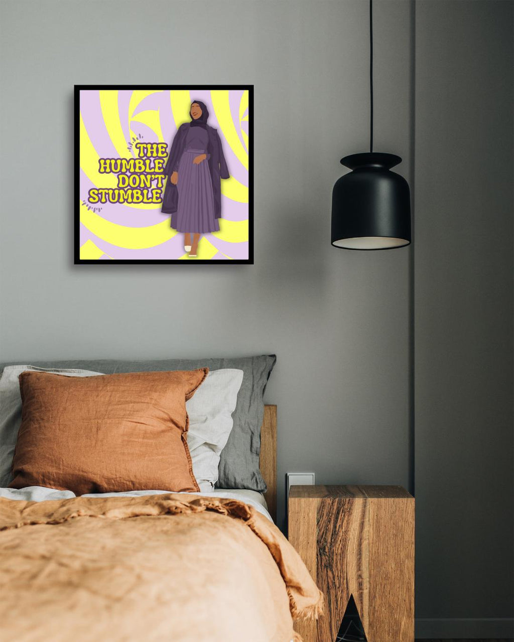 The Humble Don't Stumble Art Print