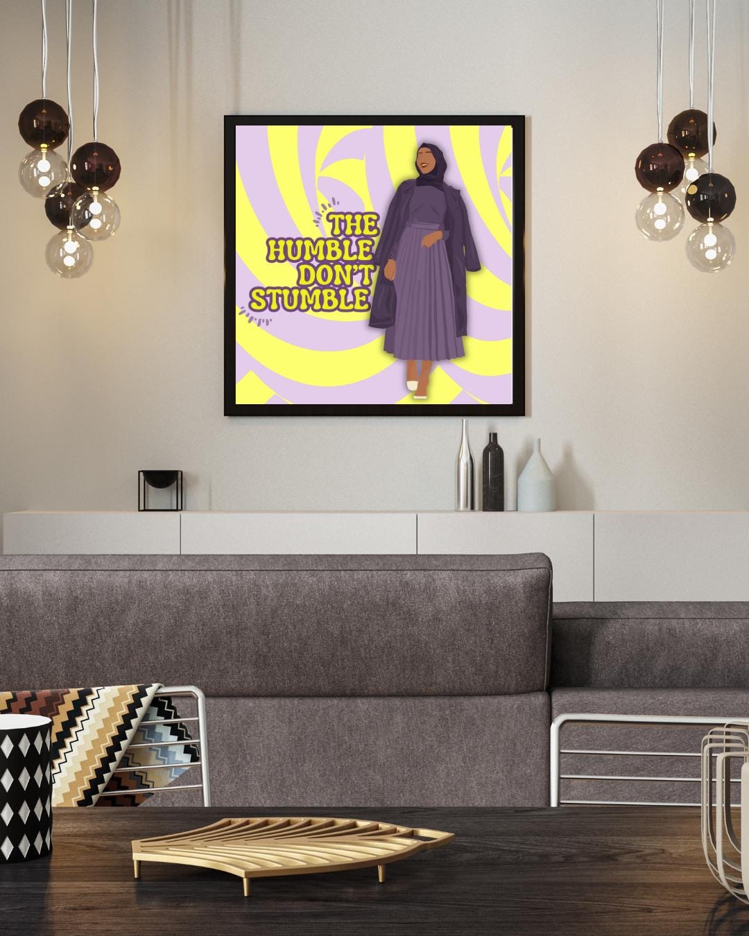 The Humble Don't Stumble Art Print