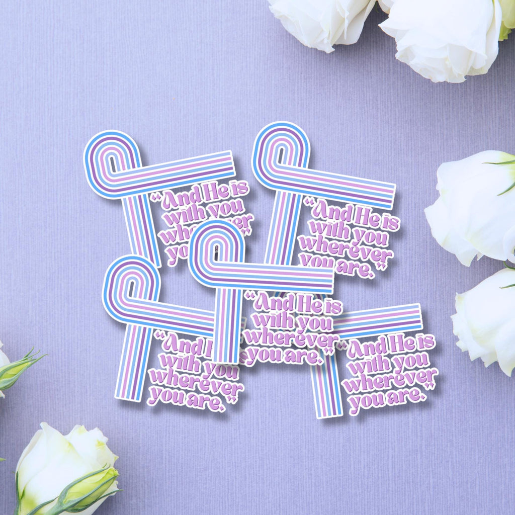 Black Girl Magic Sticker Pack | Purple Affirmation Stickers
