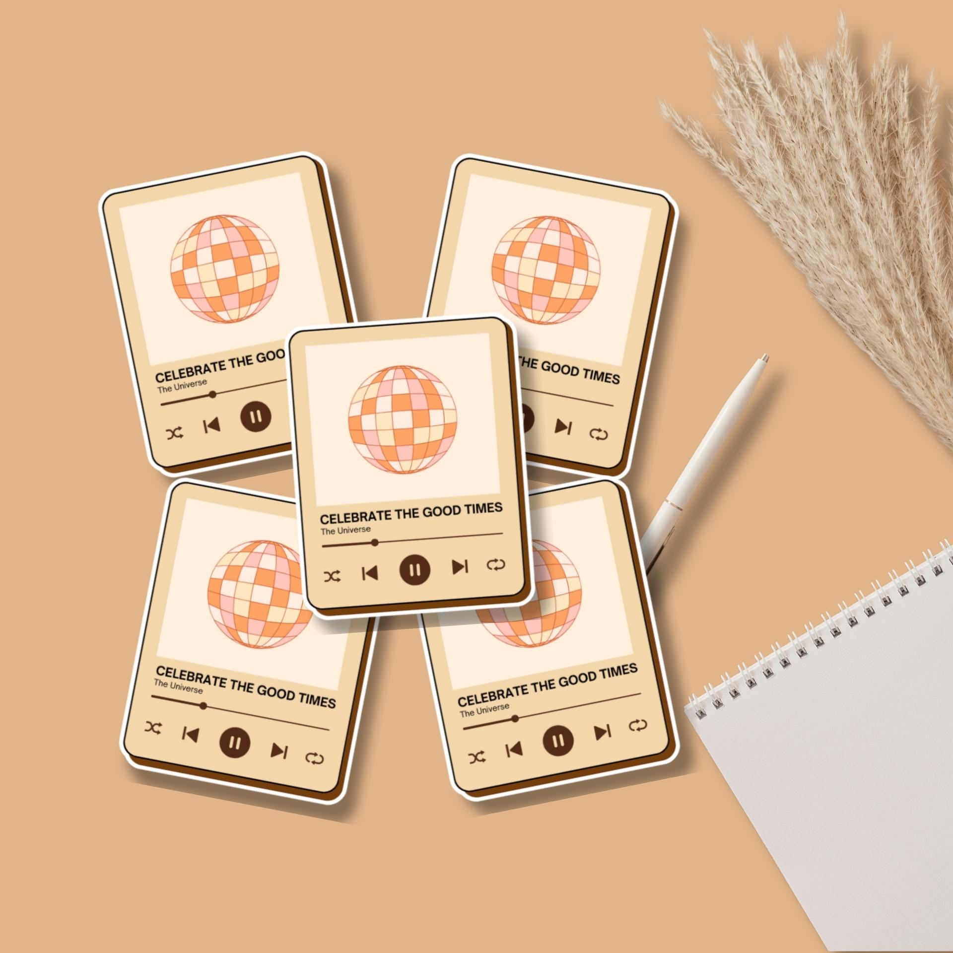 Black Girl Magic Matte Sticker Pack | Laptop, Planner, Water Bottle
