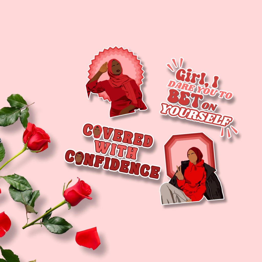 Black Girl Magic Sticker Pack | Empowerment, Muslim Stickers
