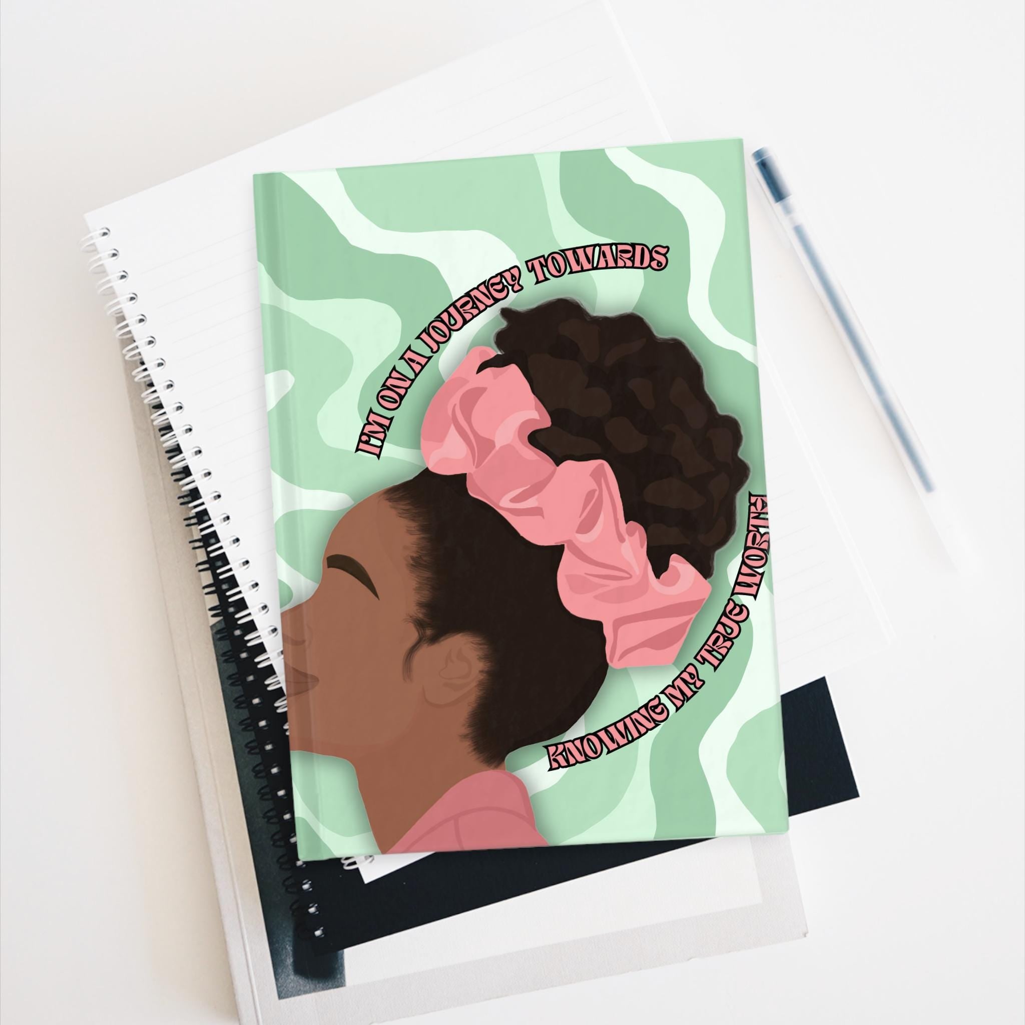 Knowing My True Worth Hardcover Journal